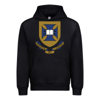 Black university of queensland Urban Hoodie - linhVisuals