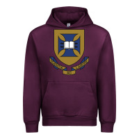 Mauve Wine university of queensland Urban Hoodie - linhVisuals