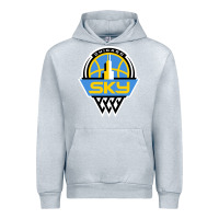 Heather Grey chicago women sport Urban Hoodie - linhVisuals
