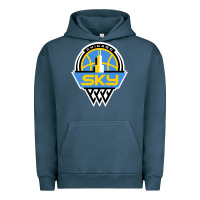 Pigment Midnight Navy chicago women sport Urban Hoodie - linhVisuals