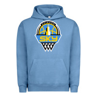 Pigment Pebble Blue chicago women sport Urban Hoodie - linhVisuals