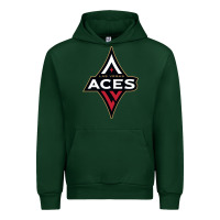 Forest Green the aces, la women sport Urban Hoodie - linhVisuals