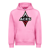 Fuchsia Pink the aces, la women sport Urban Hoodie - linhVisuals