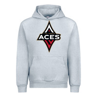Heather Grey the aces, la women sport Urban Hoodie - linhVisuals