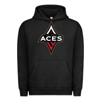Pigment Black the aces, la women sport Urban Hoodie - linhVisuals
