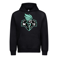 Black new york women sport Urban Hoodie - linhVisuals