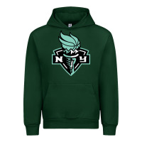 Forest Green new york women sport Urban Hoodie - linhVisuals