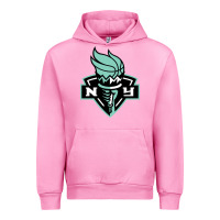 Fuchsia Pink new york women sport Urban Hoodie - linhVisuals