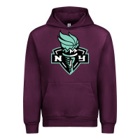 Mauve Wine new york women sport Urban Hoodie - linhVisuals