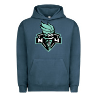 Pigment Midnight Navy new york women sport Urban Hoodie - linhVisuals
