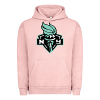 Pigment Salmon new york women sport Urban Hoodie - linhVisuals