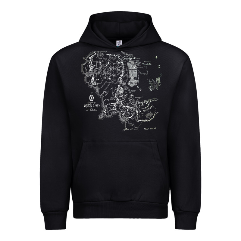 Middle Earth Map [tb] Urban Hoodie by linhVisuals | Teevron