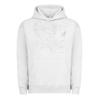 Pigment Lunar Rock middle earth map [tb] Urban Hoodie - linhVisuals