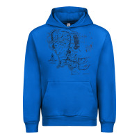 Cobalt middle earth map [tw] Urban Hoodie - linhVisuals