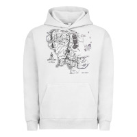 Pigment Lunar Rock middle earth map [tw] Urban Hoodie - linhVisuals