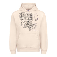 Sandshell middle earth map [tw] Urban Hoodie - linhVisuals