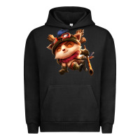 Pigment Black league of legends teemo Urban Hoodie - linhVisuals