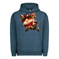 Pigment Midnight Navy league of legends teemo Urban Hoodie - linhVisuals