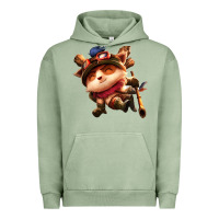 Pigment Oil Green league of legends teemo Urban Hoodie - linhVisuals