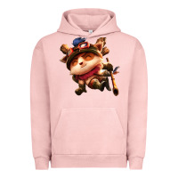 Pigment Salmon league of legends teemo Urban Hoodie - linhVisuals