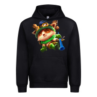 Black league of legends teemo Urban Hoodie - linhVisuals