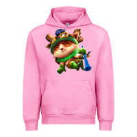 Fuchsia Pink league of legends teemo Urban Hoodie - linhVisuals
