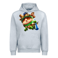 Heather Grey league of legends teemo Urban Hoodie - linhVisuals