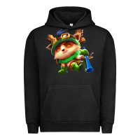Pigment Black league of legends teemo Urban Hoodie - linhVisuals