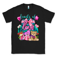 Black Loads of love truck Valentine's Day Classic Tee - HowdyJamesFarm