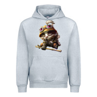 Heather Grey league of legends teemo Urban Hoodie - linhVisuals
