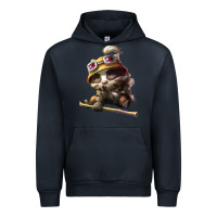 Navy league of legends teemo Urban Hoodie - linhVisuals