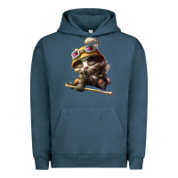 Pigment Midnight Navy league of legends teemo Urban Hoodie - linhVisuals