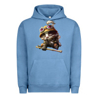 Pigment Pebble Blue league of legends teemo Urban Hoodie - linhVisuals