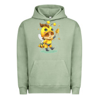 Pigment Oil Green league of legends beemo Urban Hoodie - linhVisuals