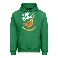Emerald snowboard t  shirt snowboarding i snowboarder i winter sports t  shirt Urban Hoodie - linhVisuals