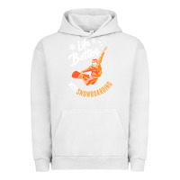 Pigment Lunar Rock snowboard t  shirt snowboarding i snowboarder i winter sports t  shirt Urban Hoodie - linhVisuals