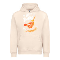Sandshell snowboard t  shirt snowboarding i snowboarder i winter sports t  shirt Urban Hoodie - linhVisuals