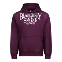Mauve Wine blackberry smoke Urban Hoodie - linhVisuals