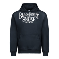 Navy blackberry smoke Urban Hoodie - linhVisuals