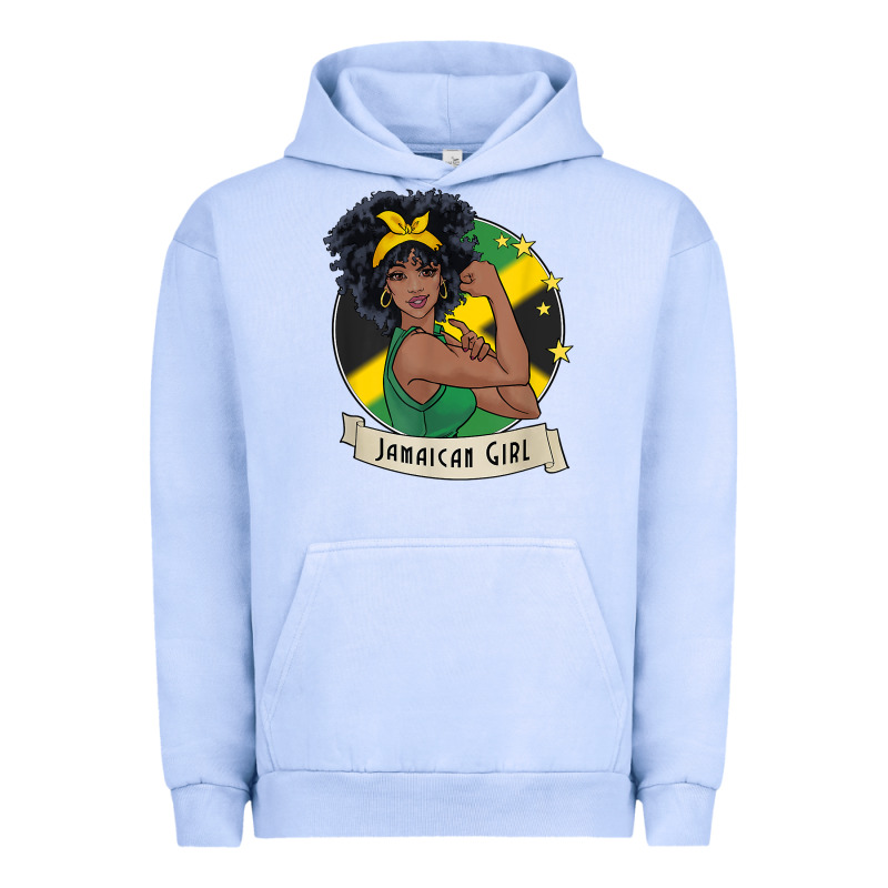 Jamaican Black Woman T Shirt Jamaica Afro Girl Pride Urban Hoodie by linhVisuals | Teevron