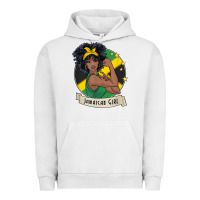 Pigment Lunar Rock jamaican black woman t shirt jamaica afro girl pride Urban Hoodie - linhVisuals