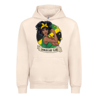 Sandshell jamaican black woman t shirt jamaica afro girl pride Urban Hoodie - linhVisuals