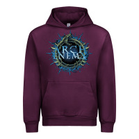 Mauve Wine arch enemy Urban Hoodie - linhVisuals