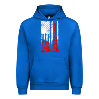 Cobalt oilfield shirt   us flag oil rig shirt Urban Hoodie - linhVisuals