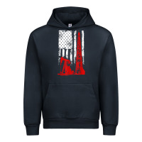 Oilfield Shirt   Us Flag Oil Rig Shirt Urban Hoodie | Teevron