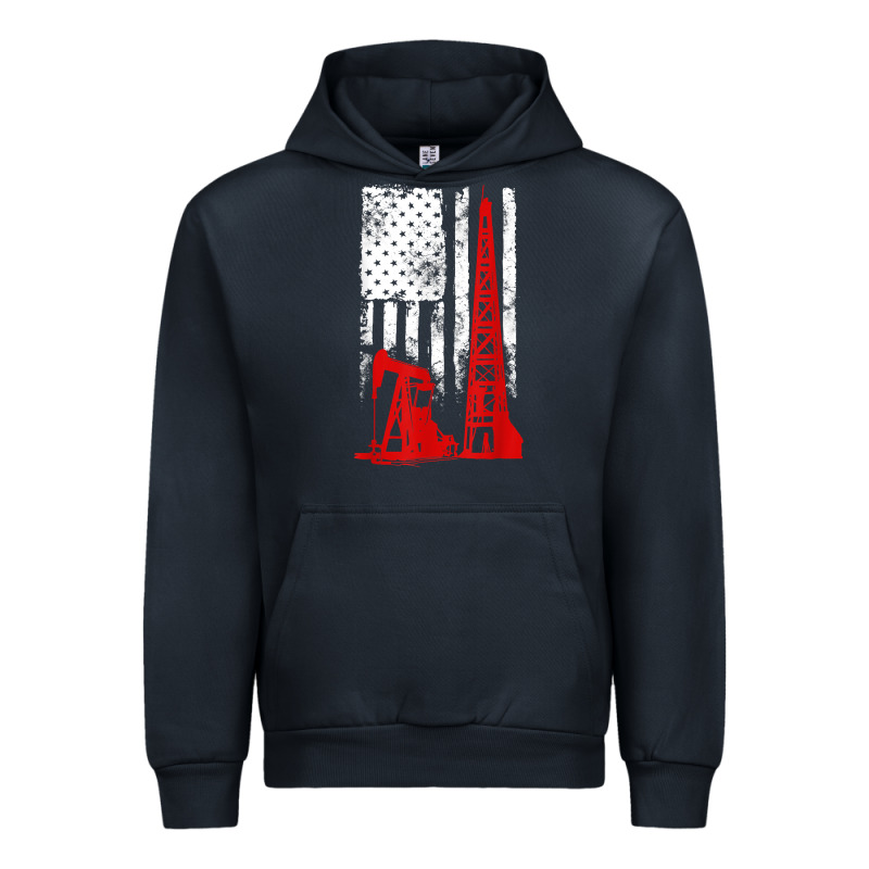 Oilfield Shirt   Us Flag Oil Rig Shirt Urban Hoodie by linhVisuals | Teevron