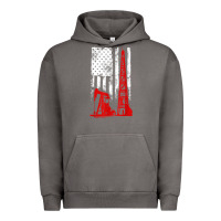 Pigment Tornado oilfield shirt   us flag oil rig shirt Urban Hoodie - linhVisuals