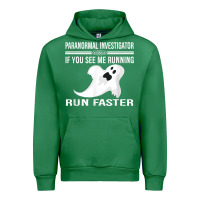 Emerald paranormal investigator ghost hunting t shirt Urban Hoodie - linhVisuals
