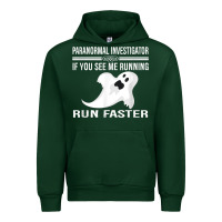 Forest Green paranormal investigator ghost hunting t shirt Urban Hoodie - linhVisuals