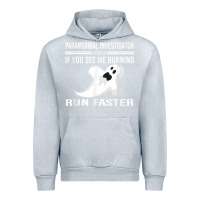 Heather Grey paranormal investigator ghost hunting t shirt Urban Hoodie - linhVisuals